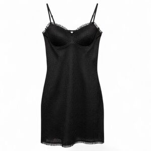 Vintage Little Black Boostier Dress